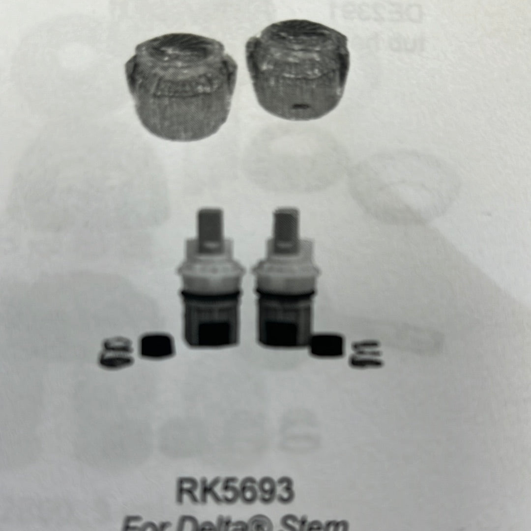 DELTA TWO HANDLE REPAIR KIT RK5693