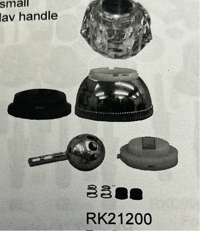 DELTA SINGLE HANDLE LAV REBUILD KIT DIAMOND BALL RK21200