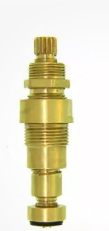 Acme Brass Faucet Stem 11-1565H, Right Hand Hot ,16 pt, 2 and 7/8"