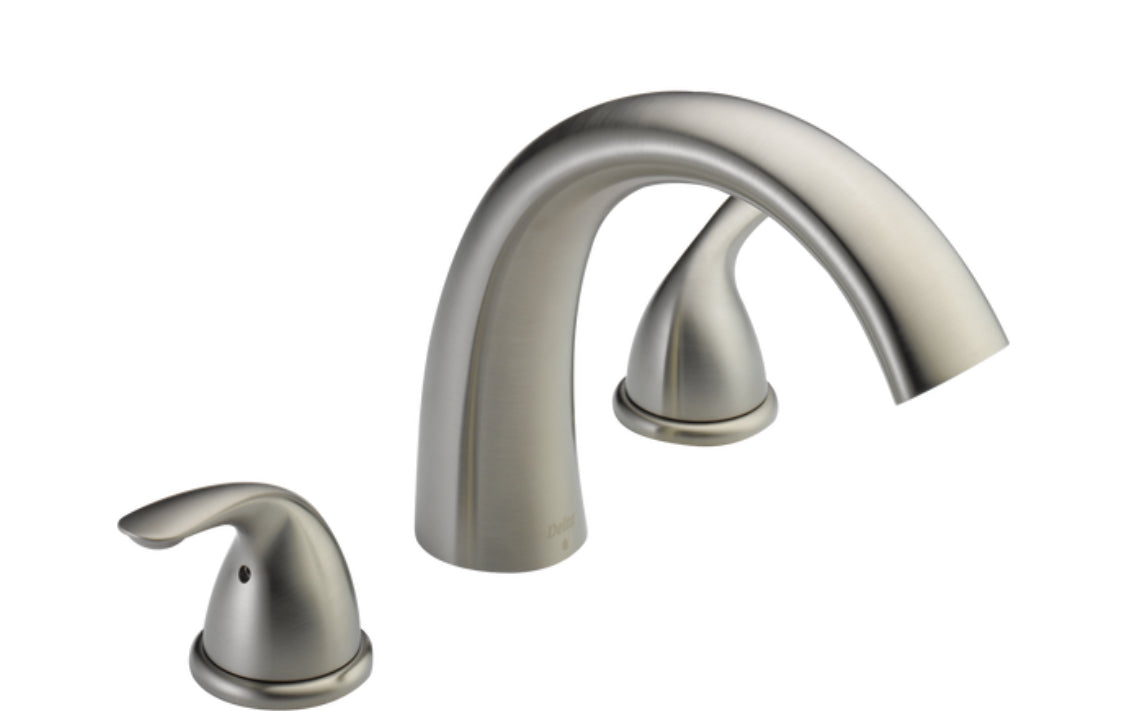 DELTA BRUSHED NICKEL ROMAN TUB FAUCET