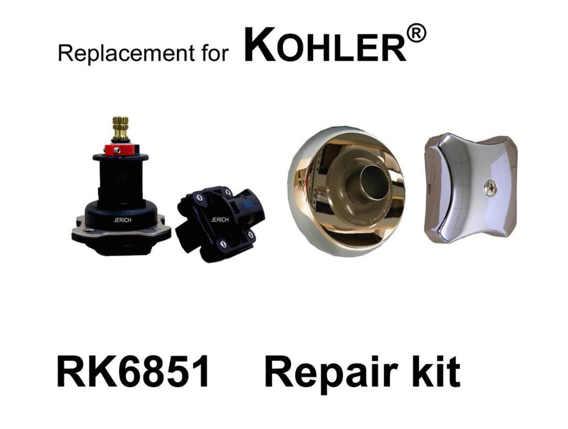 KOHLER RITE-TEMP REPAIR KIT WITH TRIM RK6851