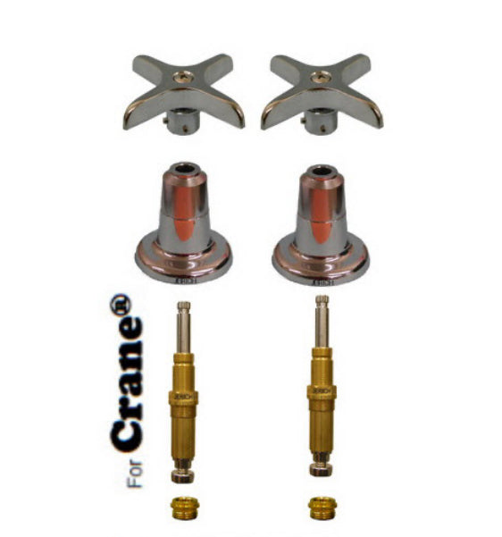 CRANE PRE-WAR REBUILD KIT TWO HANDLE TUB RK0478-2X