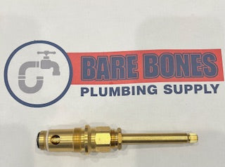 CENTRAL BRASS OLD STYLE DIVERTER STEM FOR THREE HANDLE TUB AND SHOWER FAUCETS 28241