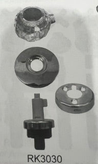 Bradtrol Briggs Kohler Single Handle Tub and Shower Rebuild Kit Chrome P301 RK3030