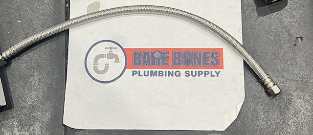 Fluidmaster 30-Inch Braided Stainless Steel Faucet Supply Line