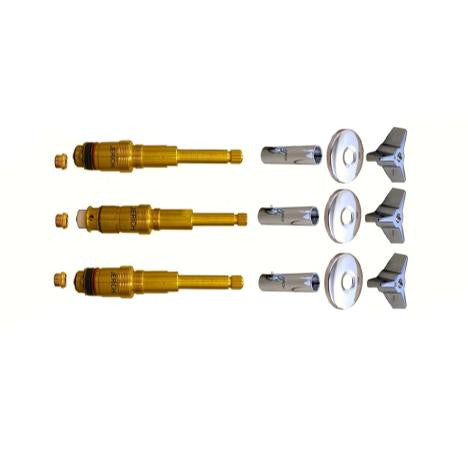 AMERICAN STANDARD COLONY THREE HANDLE TUB AND SHOWER REBUILD KIT LONG STEMS RK1521