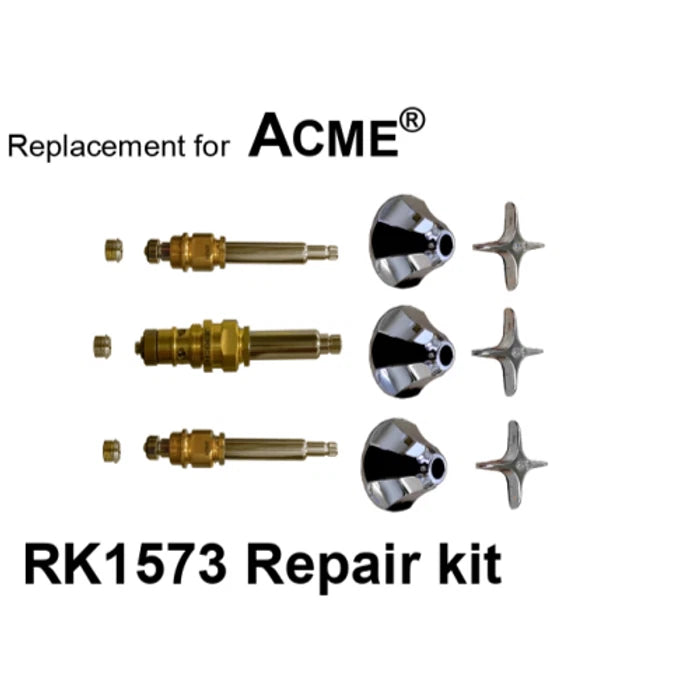 ACME TUB AND SHOWE REPAIR KIT THREE HANDLE RK1573