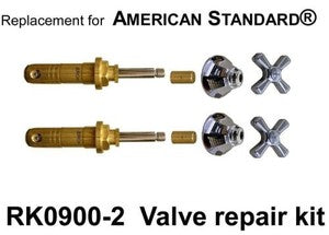 AMERICAN STANDARD TWO HANDLE TUB AND SHOWER REPAIR KIT RENU RK0900-2