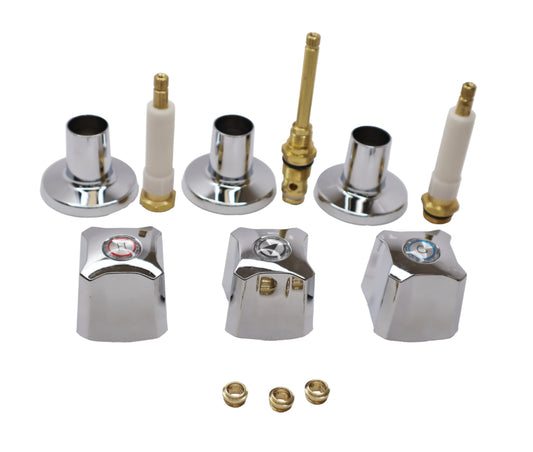KOHLER TREND THREE HANDLE TUB AND SHOWER REBUILD KO60