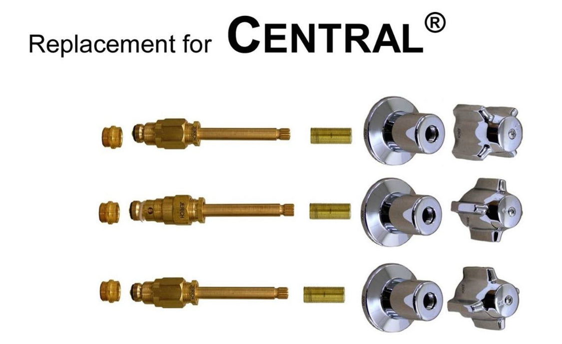 CENTRAL BRASS THREE HANDLE REBUILD KIT RK2821