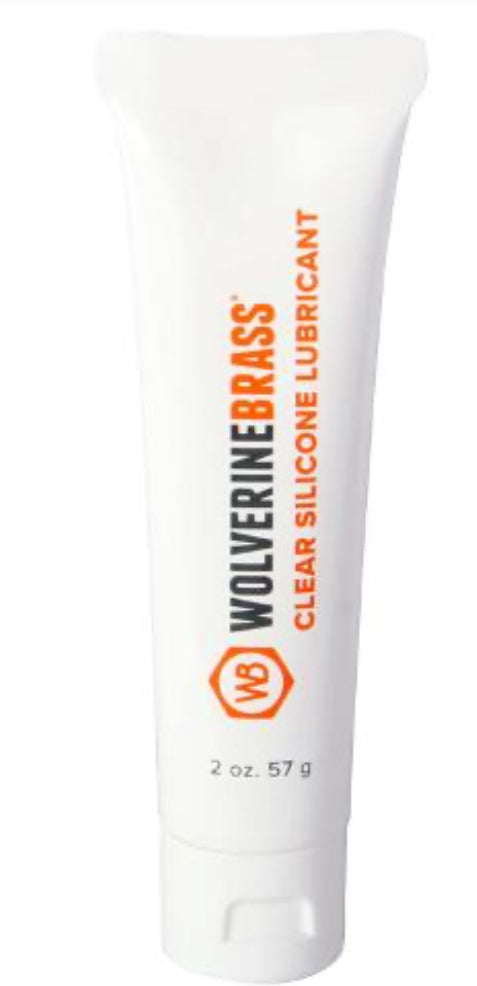 WOLVERINE BRASS CLEAR SLICK N SLIDE LUBRICANT SILICONE GREASE 52560