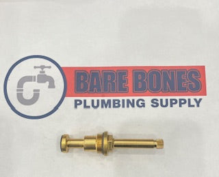 BRIGGS OLD STYLE TUB AND SHOWER STEM BRASS HOT OR COLD 07281