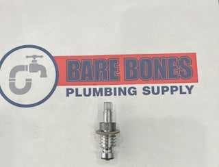 BRIGGS OLD STYLE CHROME STEM FOR EXPOSED SHOWER FAUCET CHROME HOT OR COLD 01451-1