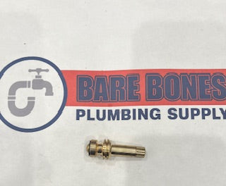 CENTRAL BRASS OLD STYLE LAUNDRY FAUCET STEM BRASS HOT 03201-1