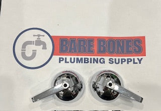 CRANE DIALESE LEVER HANDLES CHROME FOR TUB AND SHOWER CR9047PR