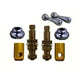 AMERICAN STANARD TWO HANDLE LAV AND KITCHEN OLD STYLE RENU REBUILD KIT CHROME LEVER HANDLES RK0044