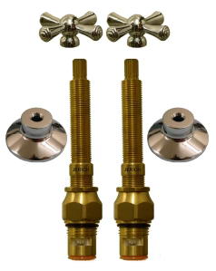 TWO HANDLE CROSS HANDLE REPAIR KIT CHROME FOR ALMANS, NEWPORT, AND SIGMA RK9011X