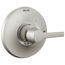 Delta Galeon T14072-SS-PR trim with round escutcheon and lever handle