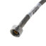 Fluidmaster 16-Inch Braided Stainless Steel Toilet Supply Line, 7/8" x 3/8", Metal Nut
