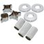 STERLING THREE HANDLE TUB AND SHOWER REBUILD KIT CHROME RK0457