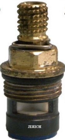 ARTISTIC BRASS HOT CARTRIDGE 15321 20PT SPLINE 1 1/4' LENGTH